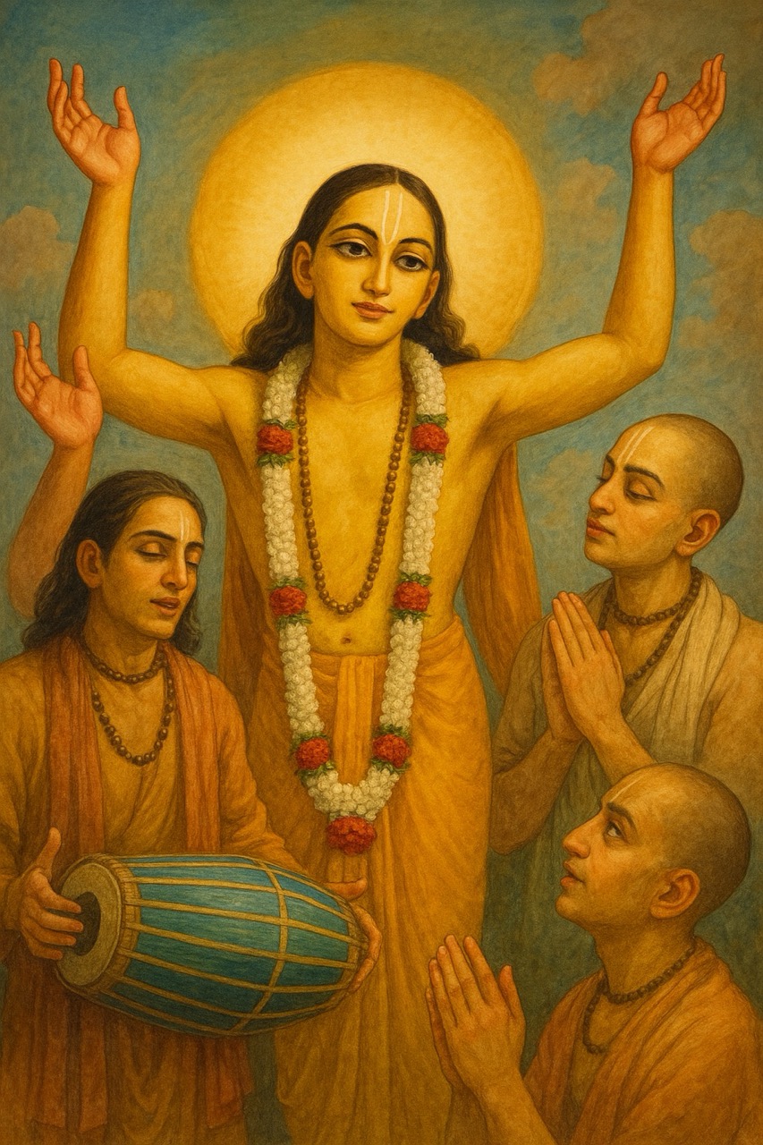 Sri Chaitanya Mahaprabhu: The Golden Avatar of Compassion in Kali Yuga